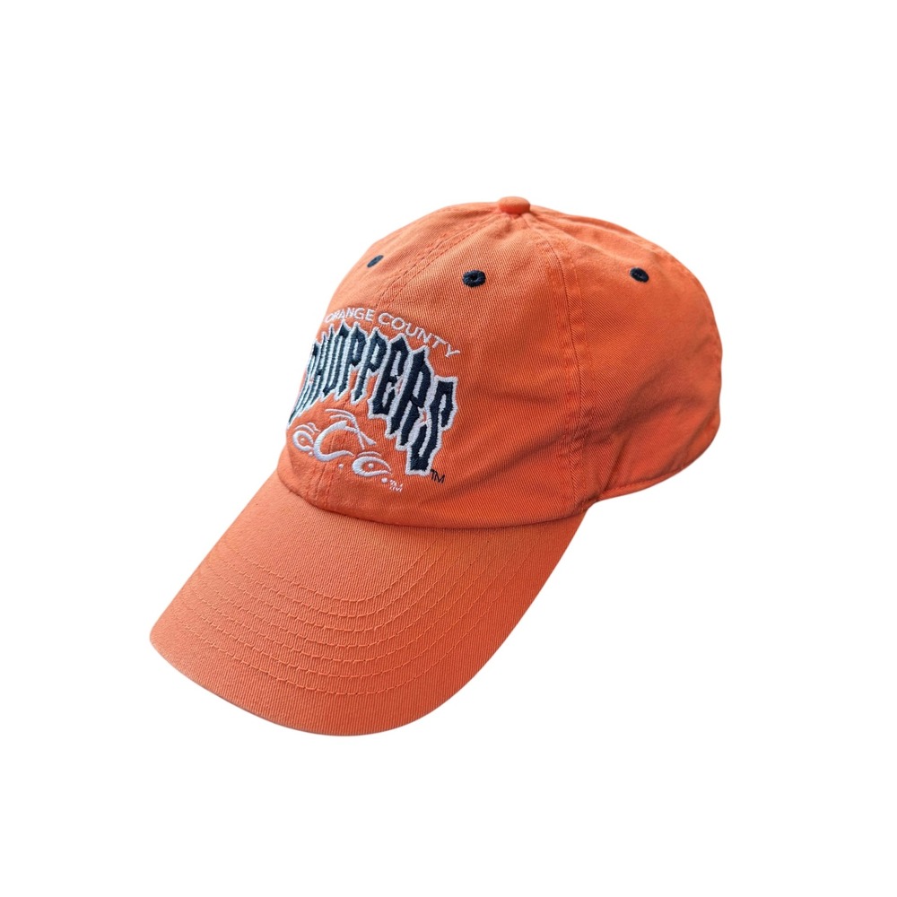 Orange County Choppers Hat Bio-Domes Headgear Orange Black Biker Baseball Cap